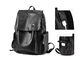 Os homens ocasionais da tendência nova de alta qualidade da chegada Backpack todo o Backbag preto para a venda fornecedor